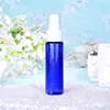 Blue bottle + white cap