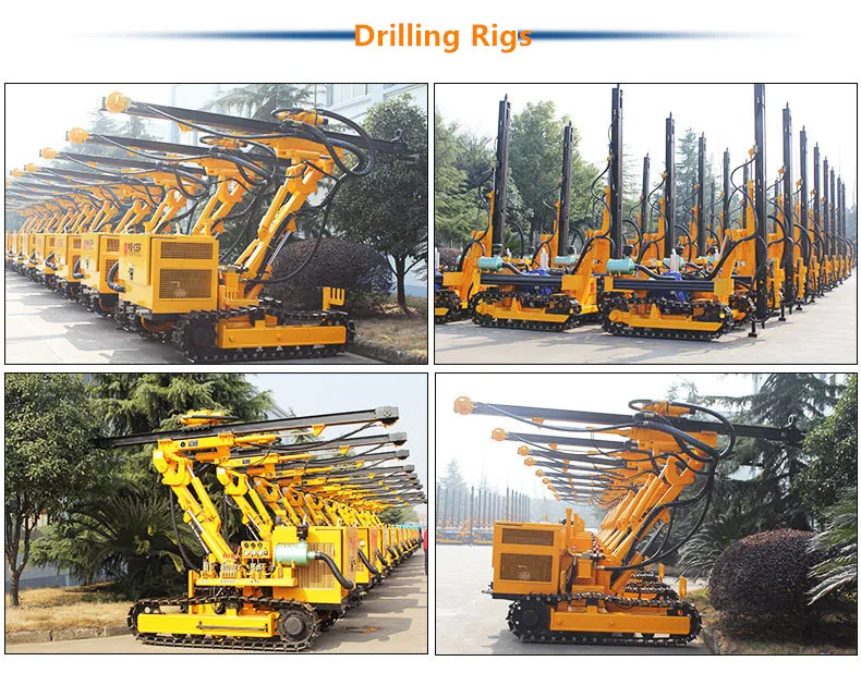 Hongwuhuan HC726 Surface Mining Blast Hole Drilling Rig