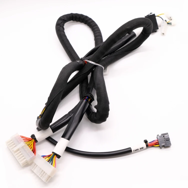Custom-made Medical Smart Home Equipment Cable 24P Connector Complete Cable Assembly PTFE PVC Insulation Electronic Wire Harness