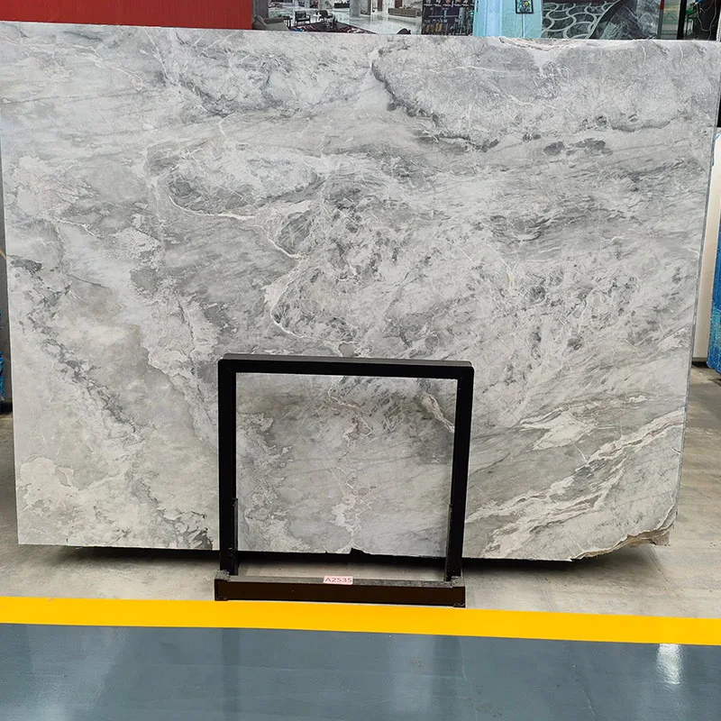 product polishing white nature stone  albert white marble tile and slab widely for interior and exterior decoration-1