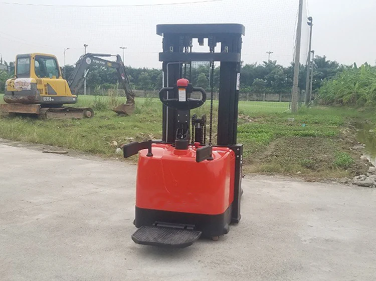 Electric Stacker 1t CBS10J Pallet Reach Stacker Battery Forklift