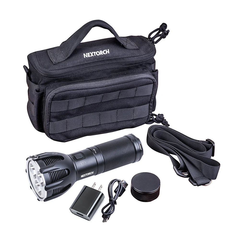ライト・ランタン SAINT TORCH 30 NEXTORCH Saint Torch 30 5600 lm防水充電式懐中電灯屋外led