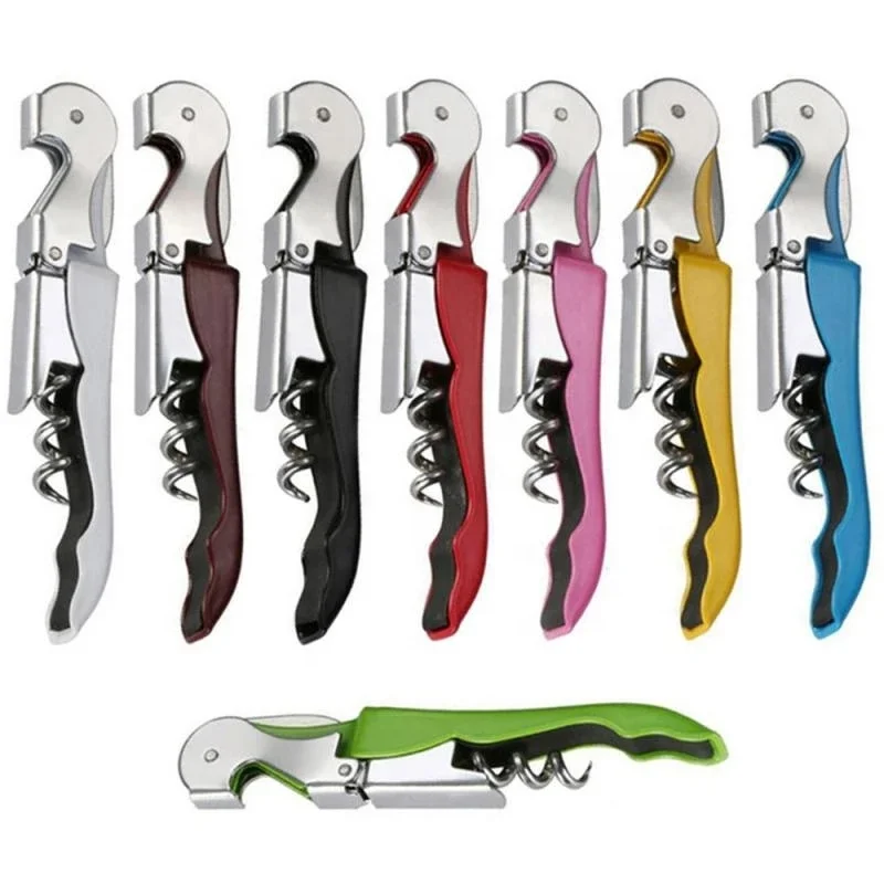 Waiter Corkscrew Wine Openers Wine Key for Bartenders Multi Colored Classic Bottle Opener for Beer Wine Restaurant Bar