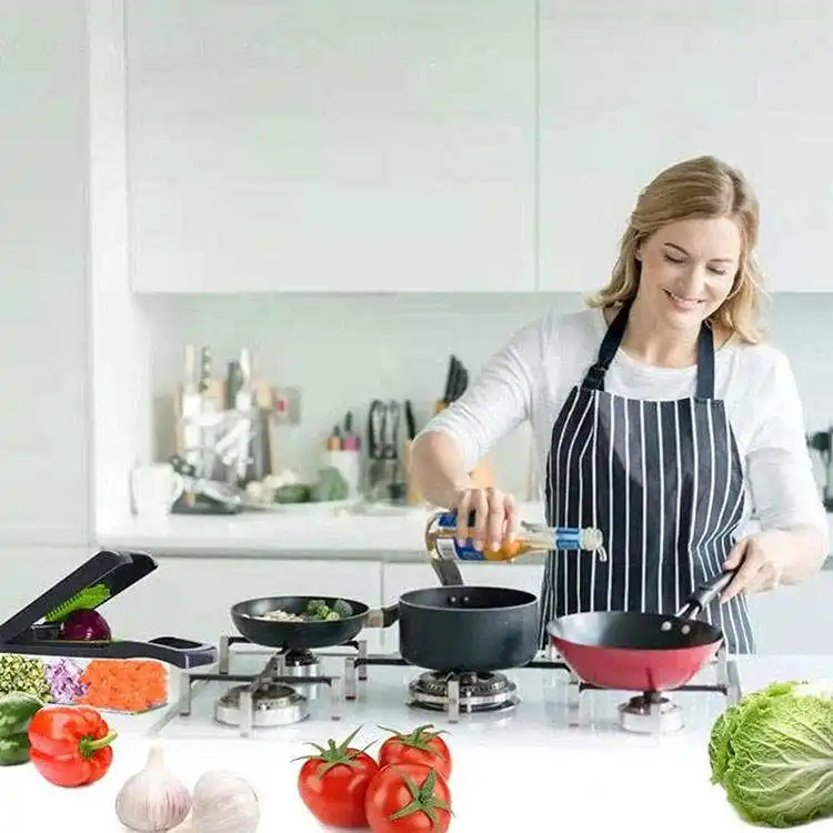 13 in 1 All in One Manual Kitchen Multifunctional Mandoline Slicer Vegetable Onion Cutter and Veggie Chopper Set