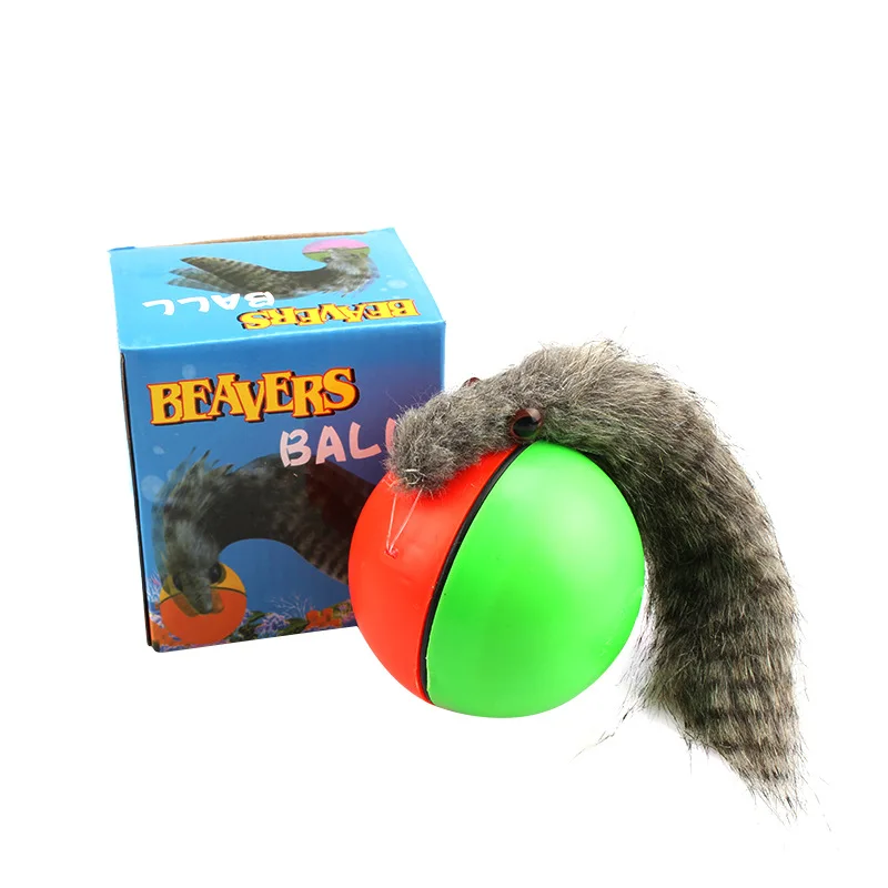 Motorized Wacky Weasel and Ball Cat/Dog Toy