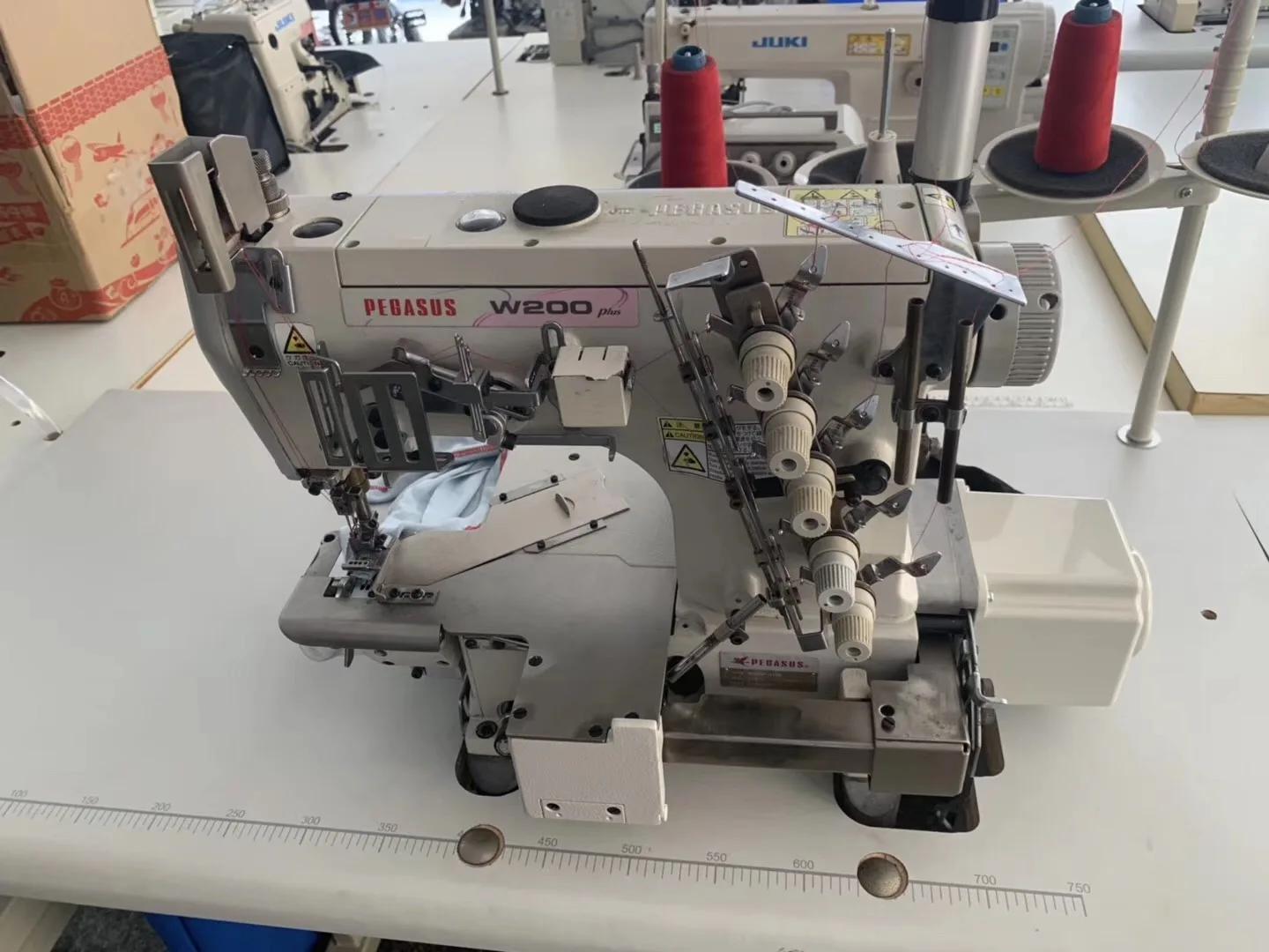 Pegasus Wool 5inch　5枚セット Cylinder bed, double chainstitch machines for super tucking