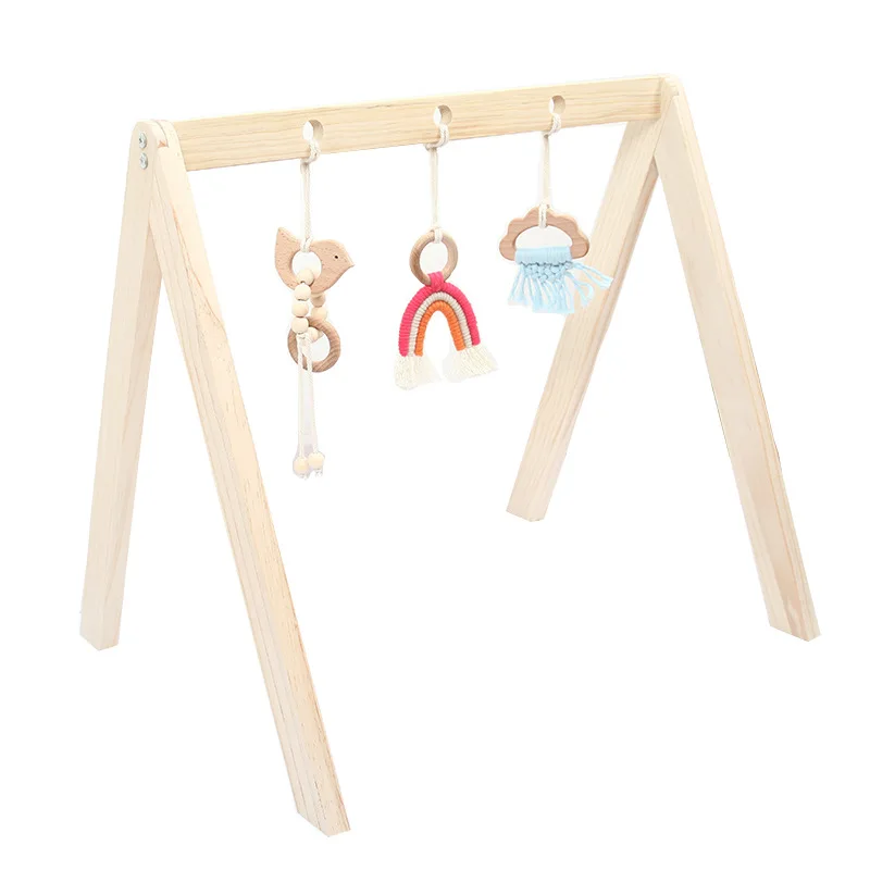 Оптовая торговля комнатный Деревянный Детские Развивающие игрушки для детей игровой гимнастический рамка активности Тренажерный зал
