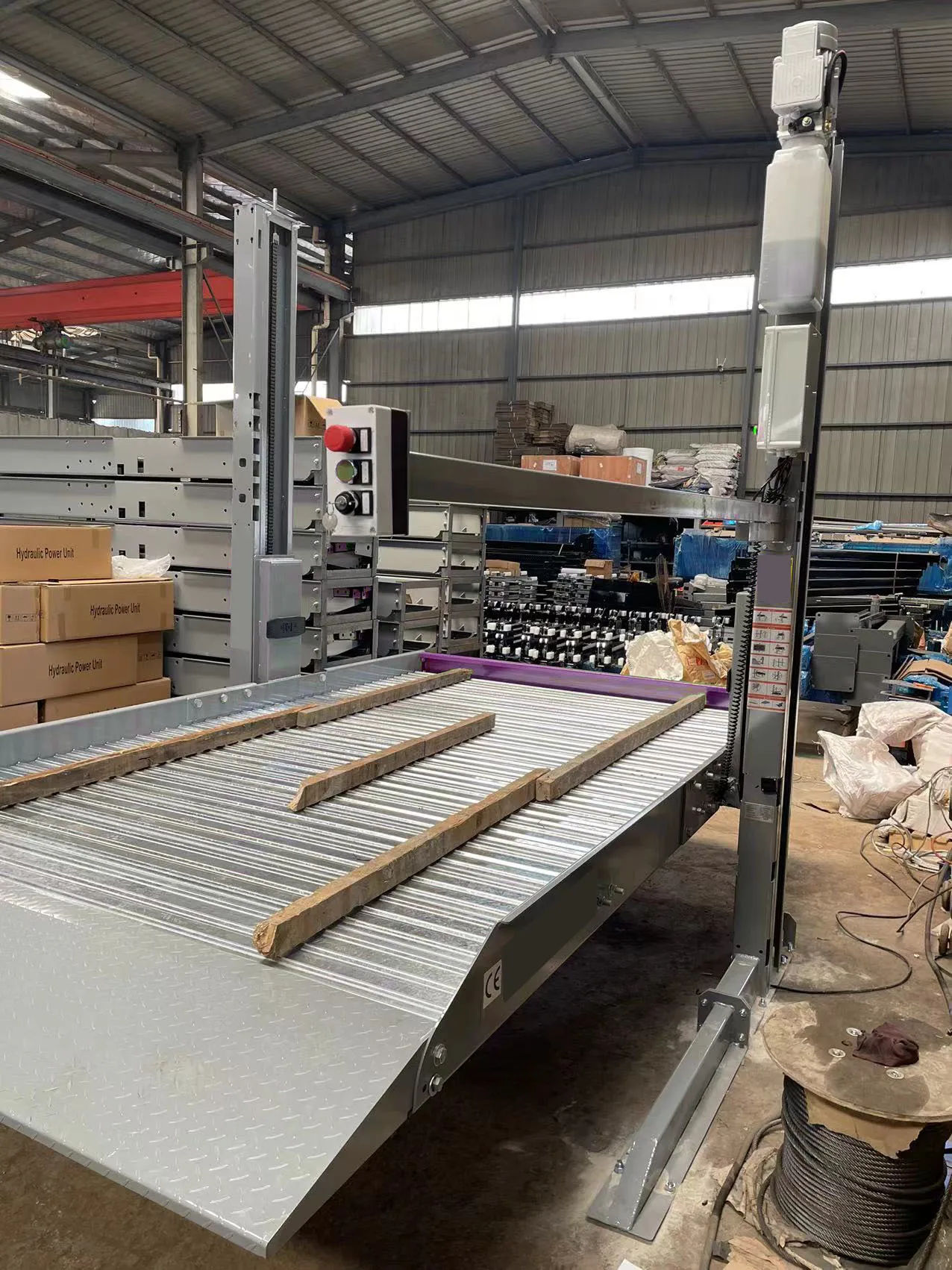 Грузоподъемность 2 3 тонн один цилиндр и цепная подъемная система самая дешевая популярная парковочного