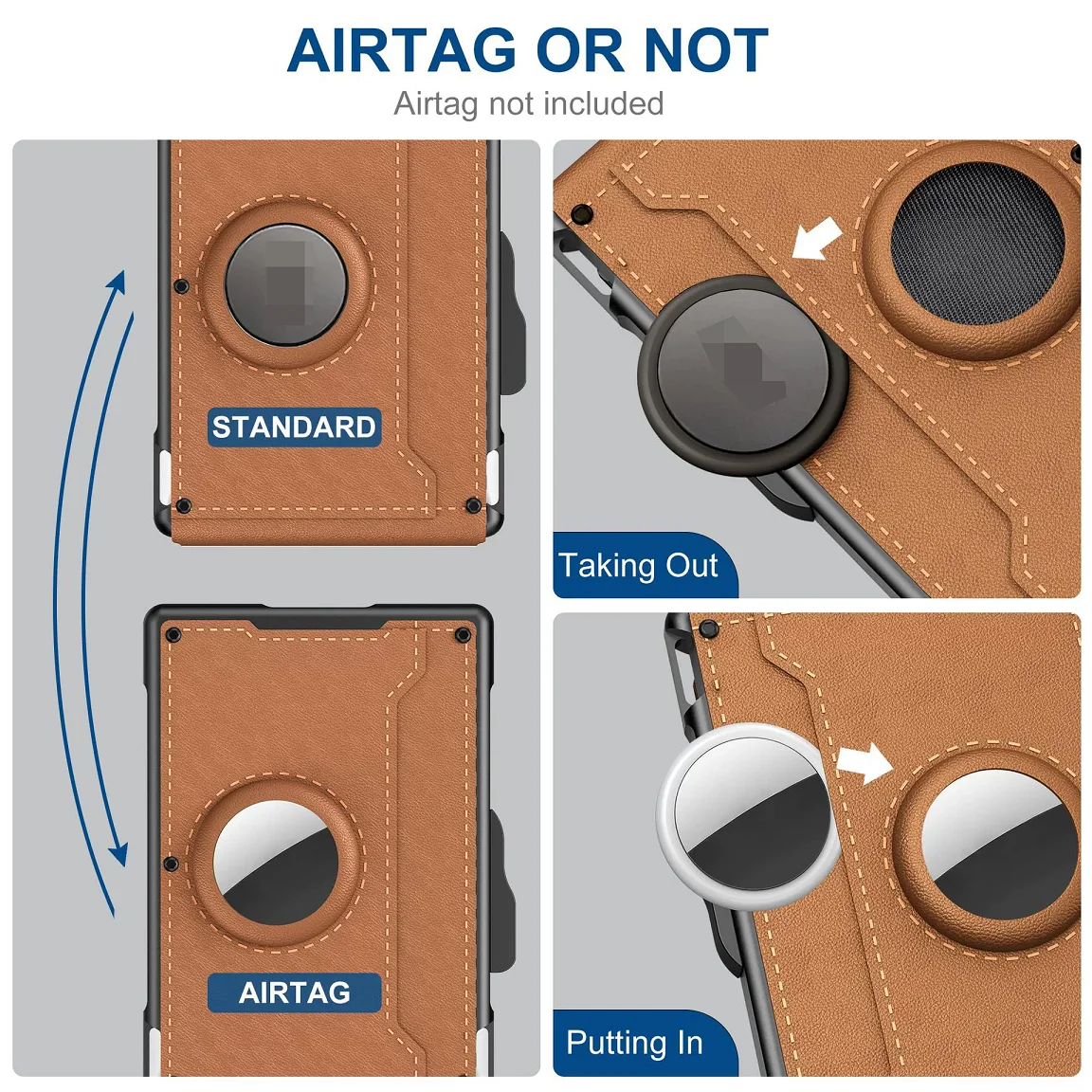 Premium Men's RFID Secure Leather Wallets Wholesale - Custom Logo Business Card Holder