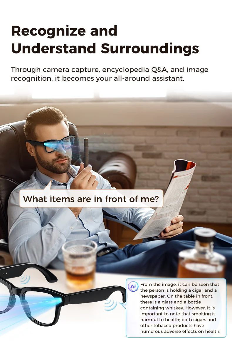Smart Camera Glasses Image 13