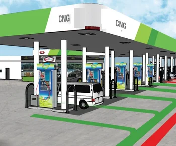 Customized Design Stationary 2-5mmscfd CNG Fast-fill Station for Various Capacity Requirements