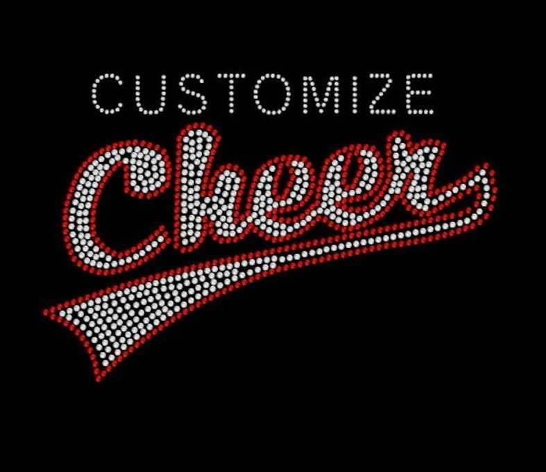 High quality free sample rhinestone motif butterflfy ready design silver rhinestone transfer for clothing