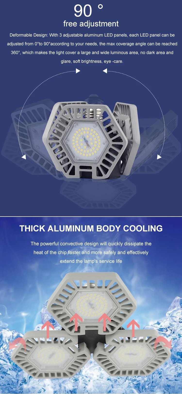 led garage light