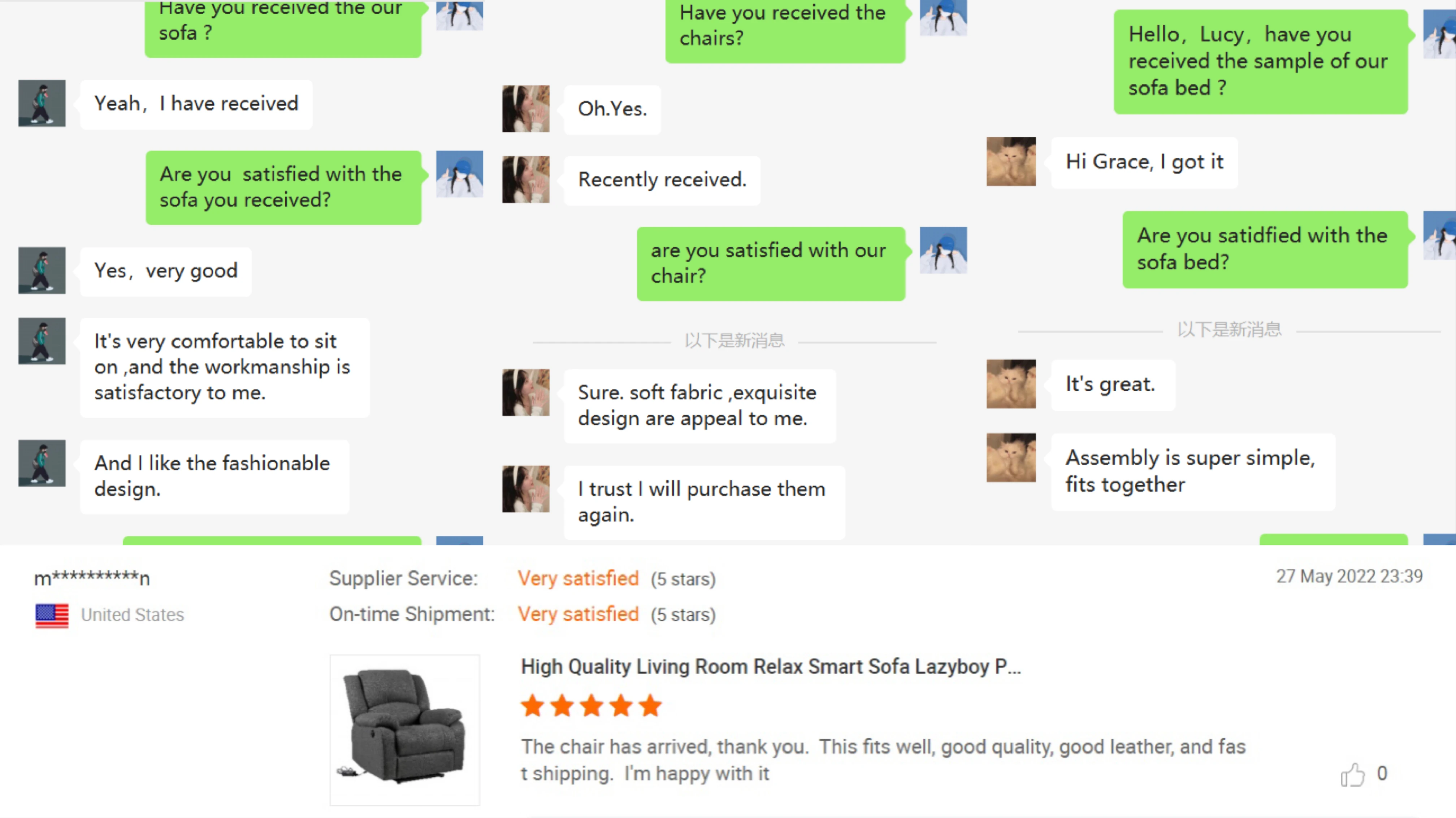 Cup Holders Convertible Futon Tufted Split Back Sofa Bed Foldable Metal Frame Massage for Living Room factory