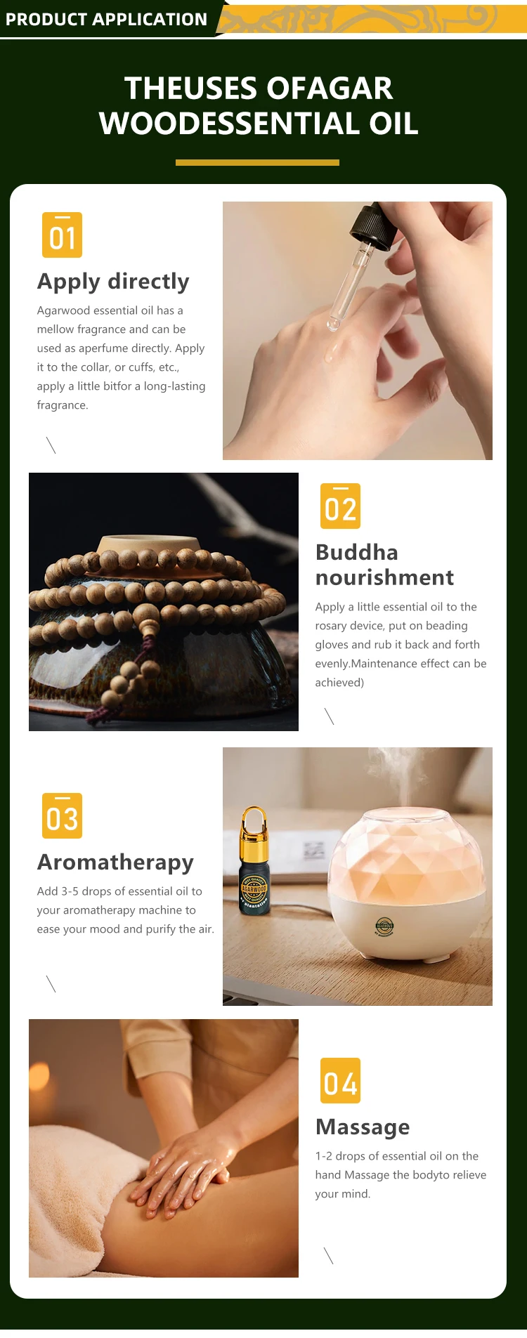 Wholesale Price Pure Natural Indian Agarwood Oud Essential Oil For