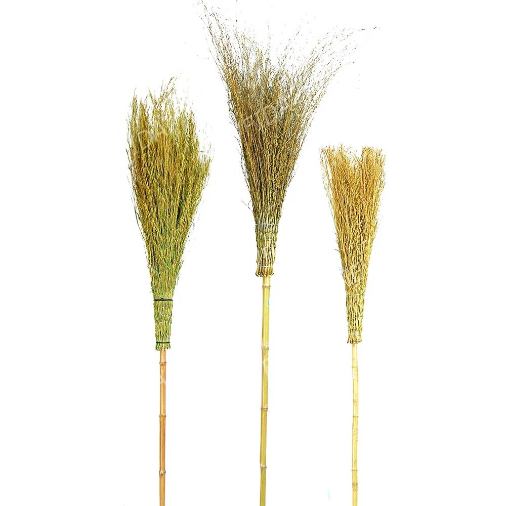 Natural Bamboo Broom For Home And Garden Buy Broom,Natural Bamboo