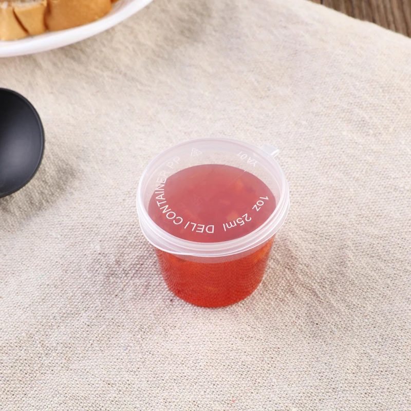 1oz/25ml disposable portable plastic cups food