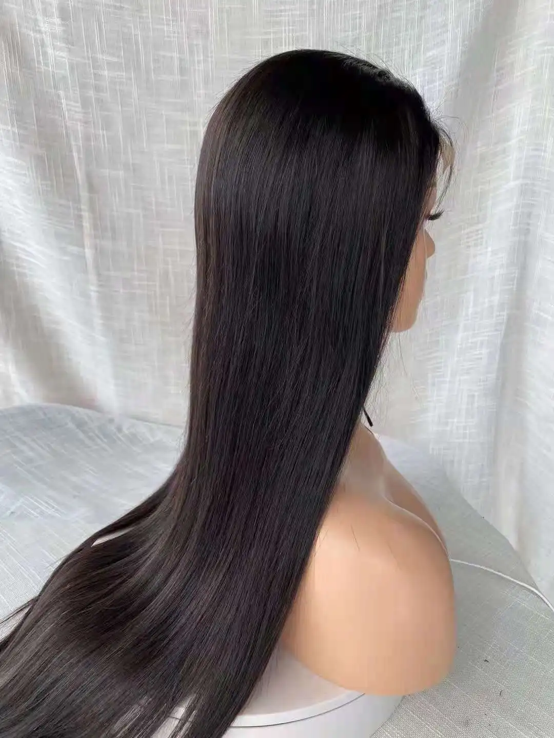 Cheap Glueless Lace Wigs Bone Straight Indian Virgin Human Hair Lace Front Wigs Full Frontal HD Lace Wig Human Hair Vendor