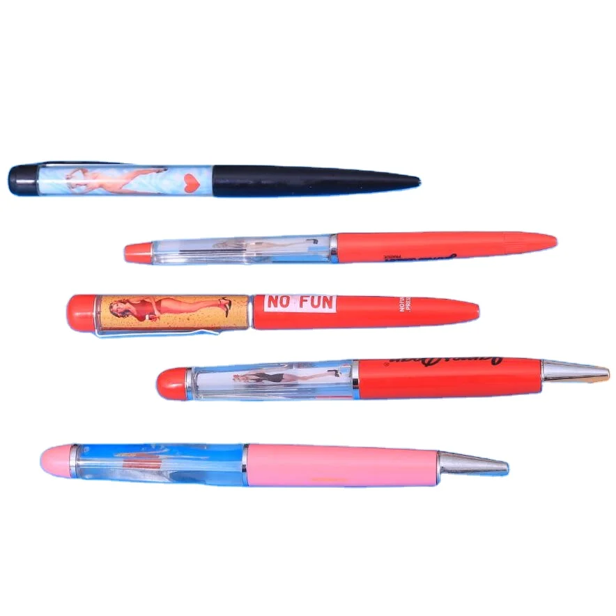 Wholesale Customizable 2D PVC Oil Liquid Floating Lamy Ballpoint Pen With  Animal Print For Women And Ladies DIY Blank Stripper Funny Lamy Ballpoint  Pen For Beer Bottles And Pictures Caneta Muher Nua