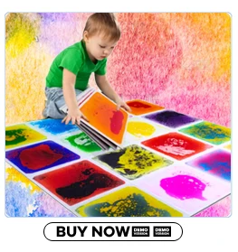 Wholesale Sensory Liquid Mat for Children 5-7 Years Special Indoor Dance Mat with Stress Relieving Features Sensory Liquid Mat details