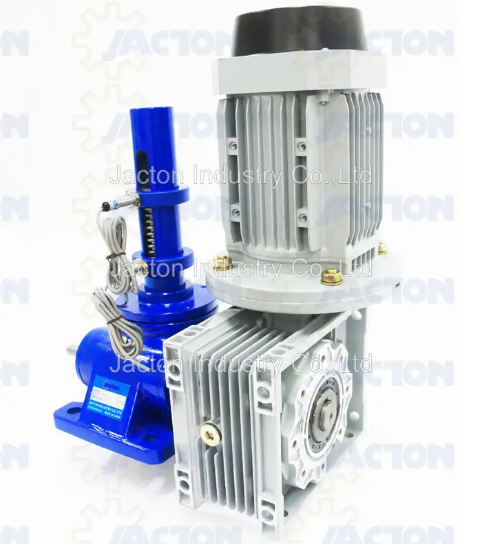 highefficiency and high lift JTW25T 25 ton mechanical screw jack,gears motorize screw jack