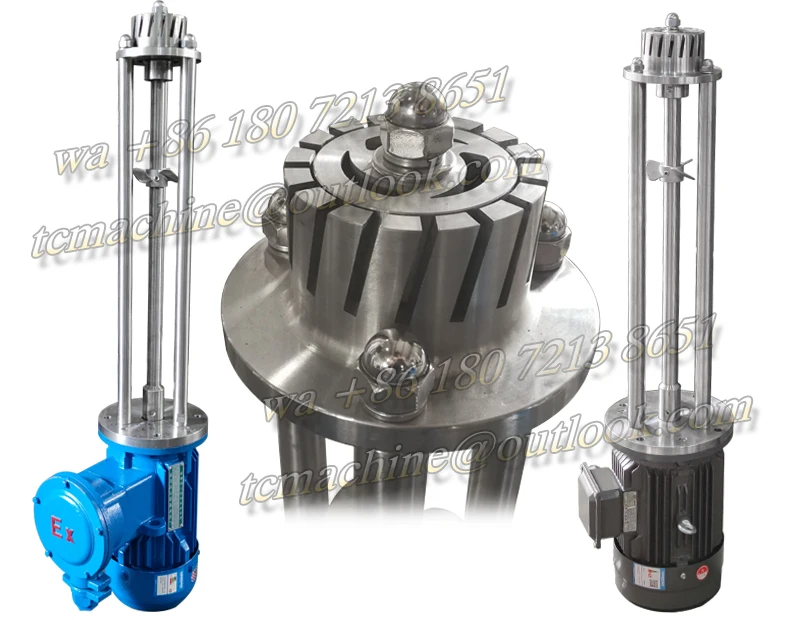 Гомогенизатор 3HP SS316 гомогенизатор Миксер с высоким сдвигом для крема геля моющего