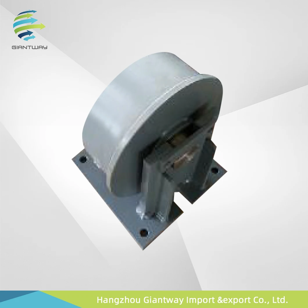 Good Sale Iron Caster Customized Transformer Roller Cast Wheel Transformer Wheel  With Three Threaded Holes Fixed Bracket