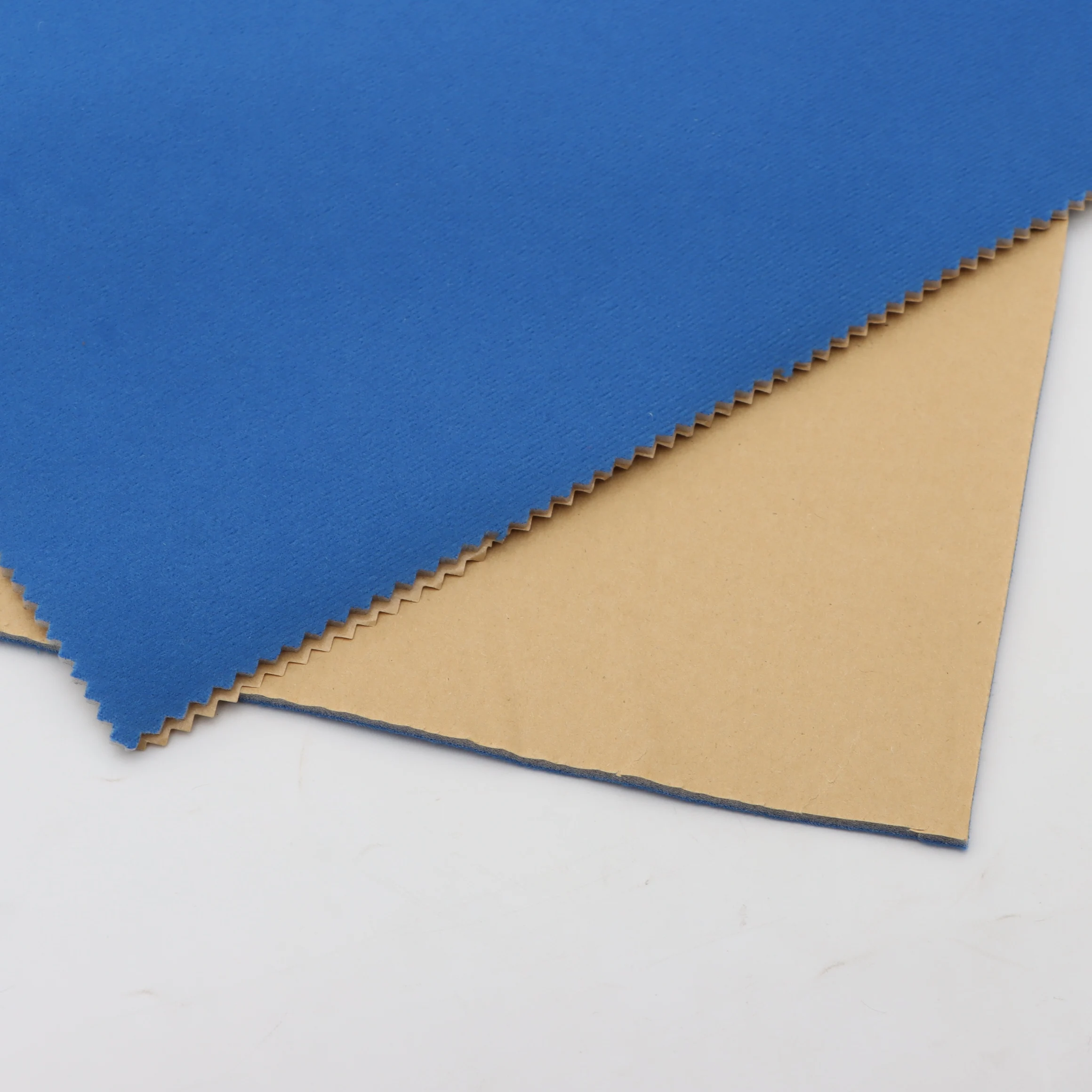 ਫੈਕਟਰੀ ਕਸਟਮ ਮੇਡ ਵੈਲਵੈਟ ਫੋਮ ਕਪੜਾ ਚਿਪਕਣ ਵਾਲਾ ਕਪੜਾ ਕਾਰ ਸੋਧ ਛੱਤ/ਫੋਮ ਫਰਨੀਚਰ ਕਪੜਾ/ਖੇਡਾਂ ਔਰਥੋਟਿਕਸ ਲਈ