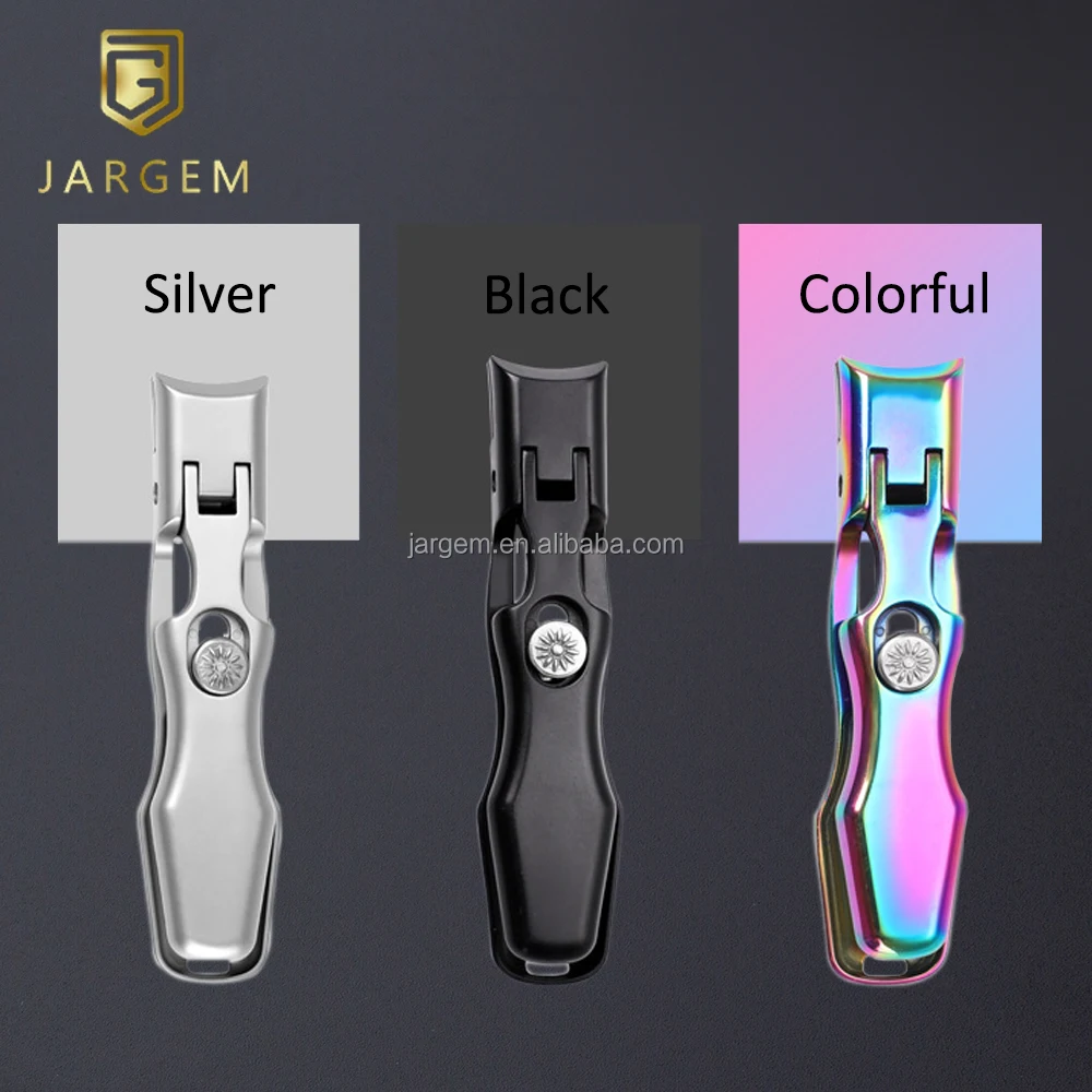 Smart Design Nail Clippers With Catcher Two Times Sharpening Finger Toe Nail Clippers Kit Set Wholesale Nail Tools