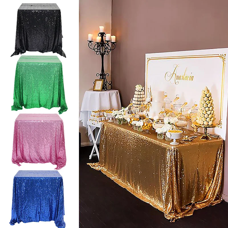 Guirlandes Franges Aluminium Champagne Doré - Décoration Fête Mariage Anniversaire - Lot De 4 - 73,6x274,3 Cm