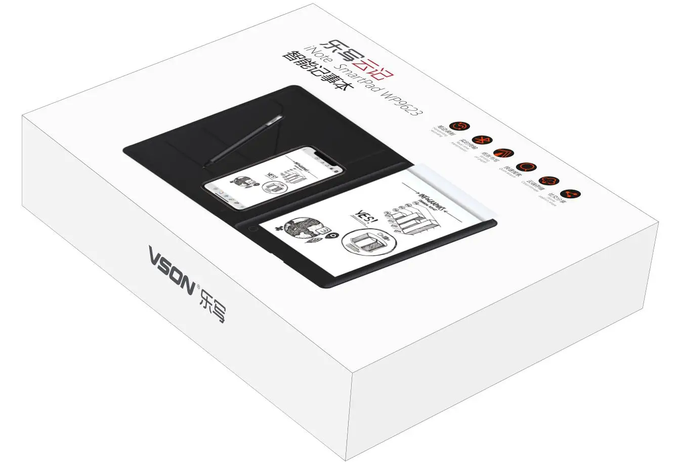 A5 Cloud Storage Writing Pad Sync Digital Notepad with Smart Pen