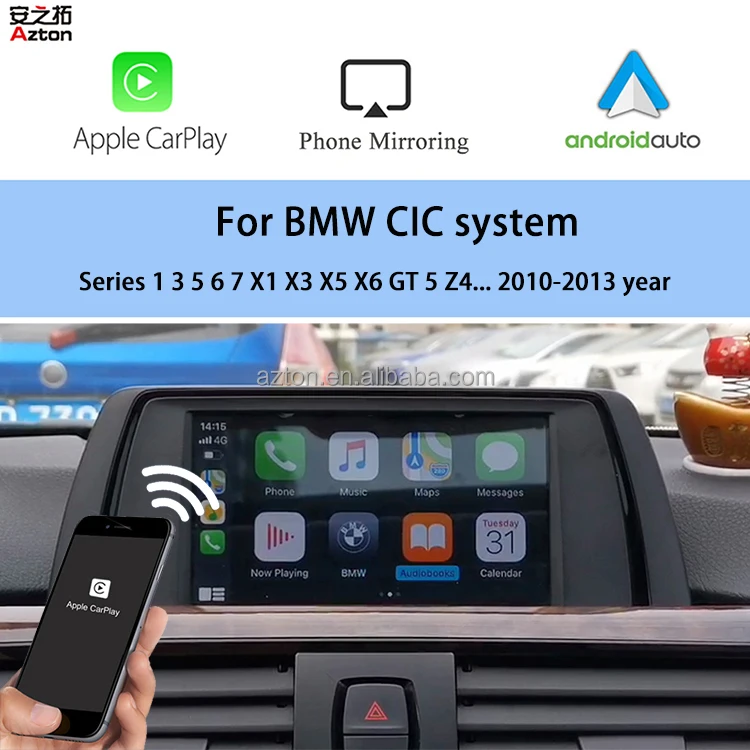 New Wireless Apple Carplay Interface Module Cic System For Bmw Carplay ...