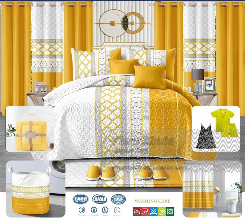 26 Piece Bedding Sets With Matching Curtains Cotton Bedding Set With