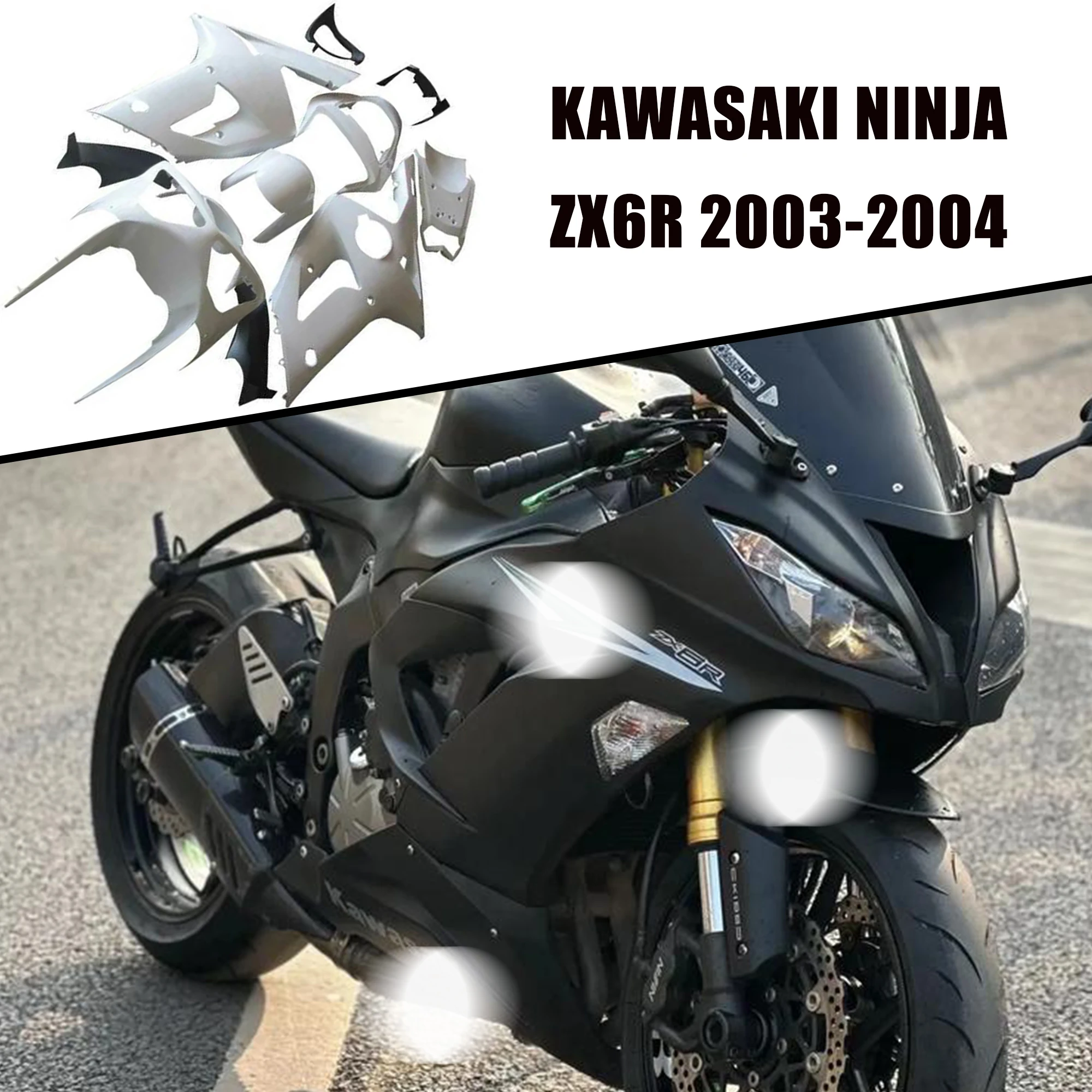 パーソナライズカスタマイズ - カワサキ ニンジャ ZX-6R ZX6R 03-04用