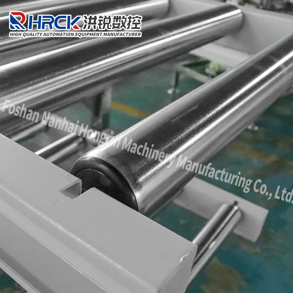 High quality unpowered rotating roller table, stable locking, widely used in various fields