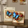2176 overjoyed-butterfly picture frame