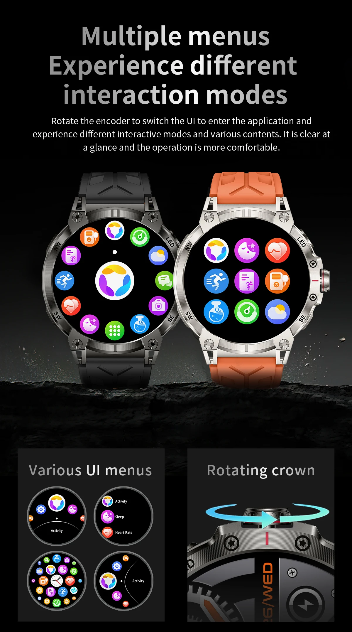 KC89 Smartwatch: 1.85