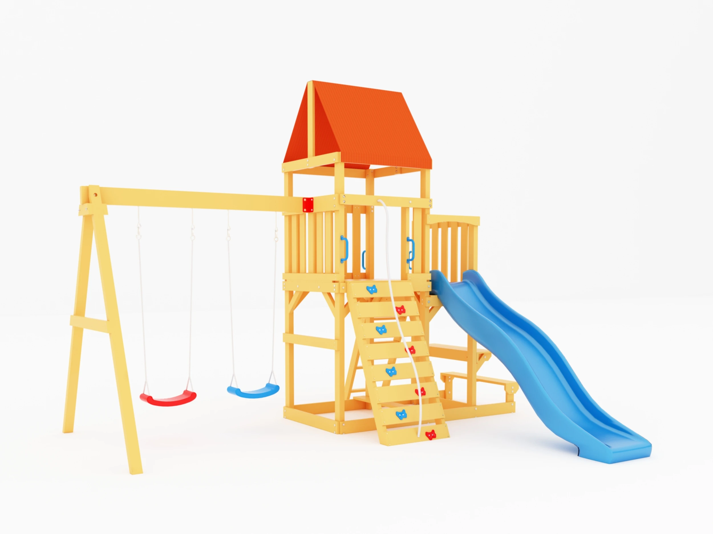 chinese cedar wood playsets