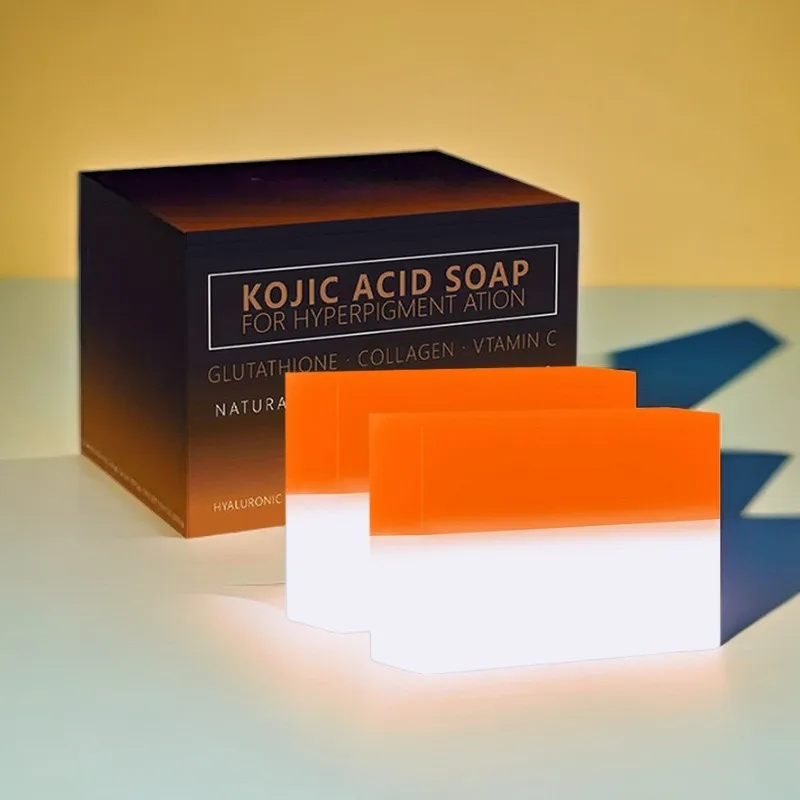 kojic acid soap glutathione collagen vitamin c NEW Oziva Kojic Acid Soap w/Vitamin C, Collagen, Glutathione Shea Butter  4pk Bar