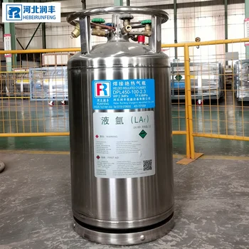 China manufacturer High Quality favorable price LNG LOX LIN LAr LCO2 Cryogenic Liquid Cylinder With gas container Dewar flask