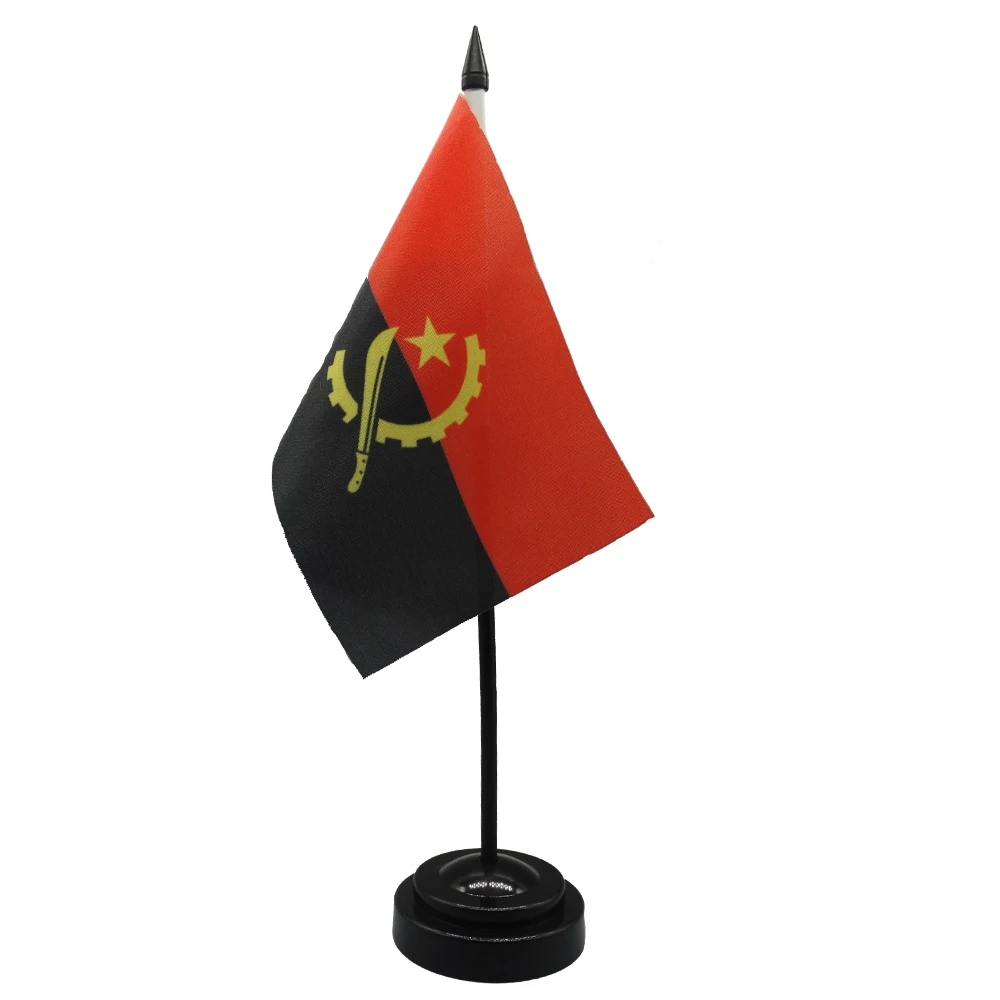 Custom Polyester All Countries National Benin Office Table Top Flags ...