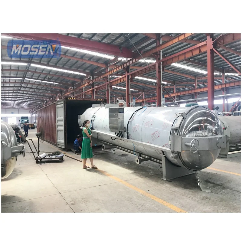 Industrial Steam Food Sterilizer Retort Machine for Sardines Tuna Canning Plant