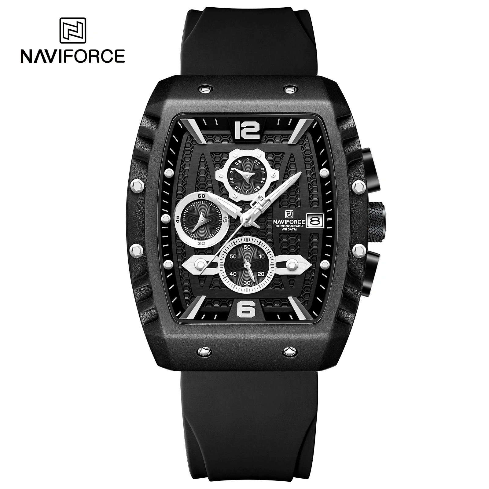 NAVIFORCE 8025 - Stylish & Functional Men's Quartz Watch