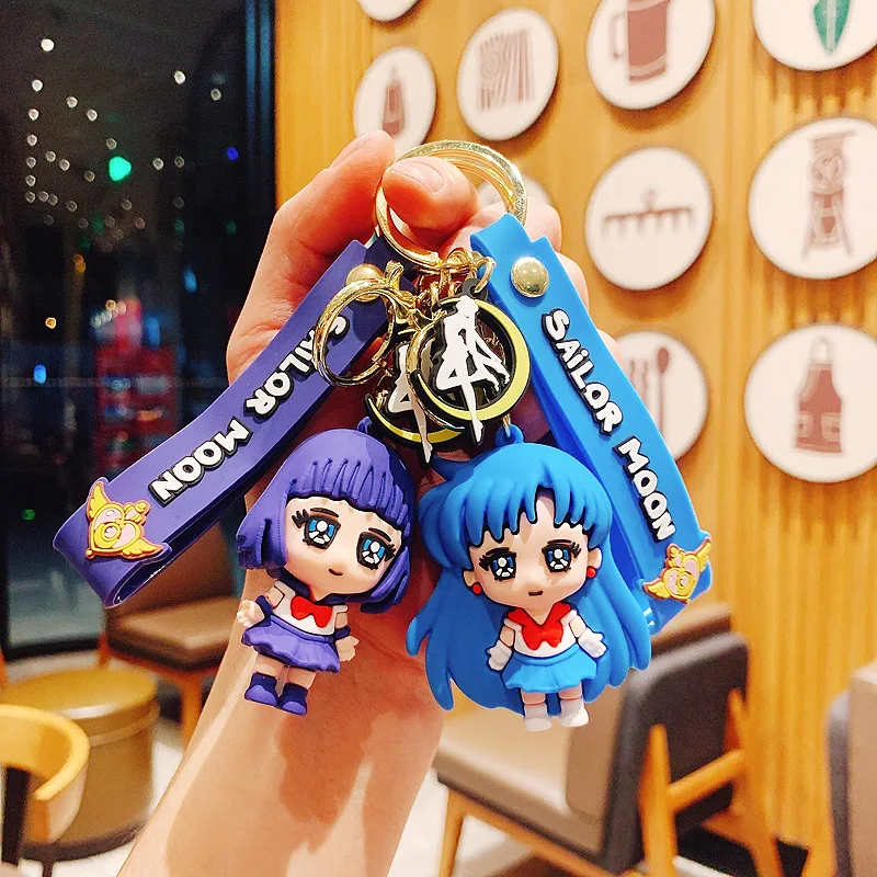 ABYSTYLE Sailor Moon 3D Schlüsselanhänger – Sammlerfigur Mond, Aus Metall