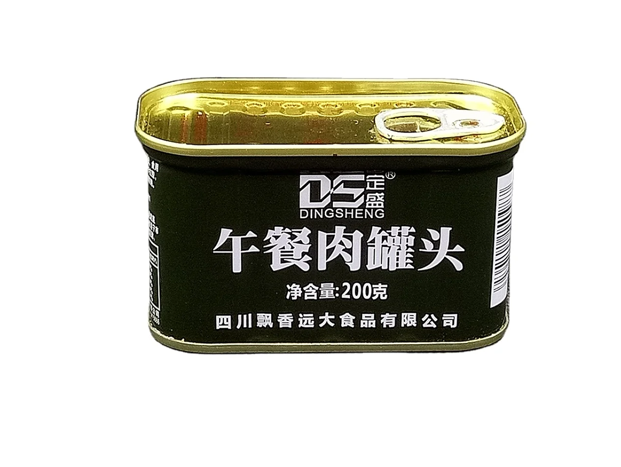 Canned Pork Luncheon Meat Canned Pork200g*48tins - Buy Luncheon Meat ...