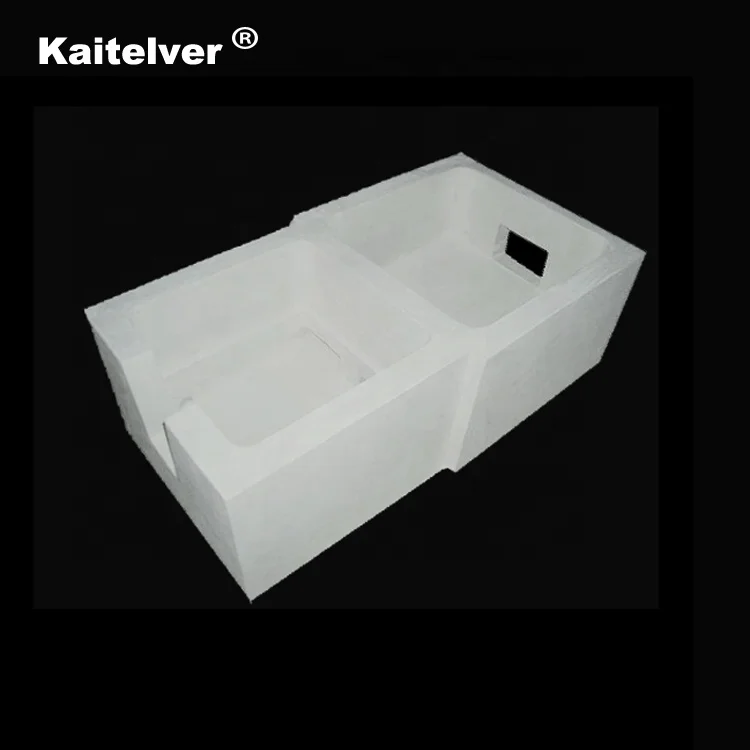 Castable Refractory Material Aluminosilicate Filtration Box and Filter Bowl  for Aluminium Casting