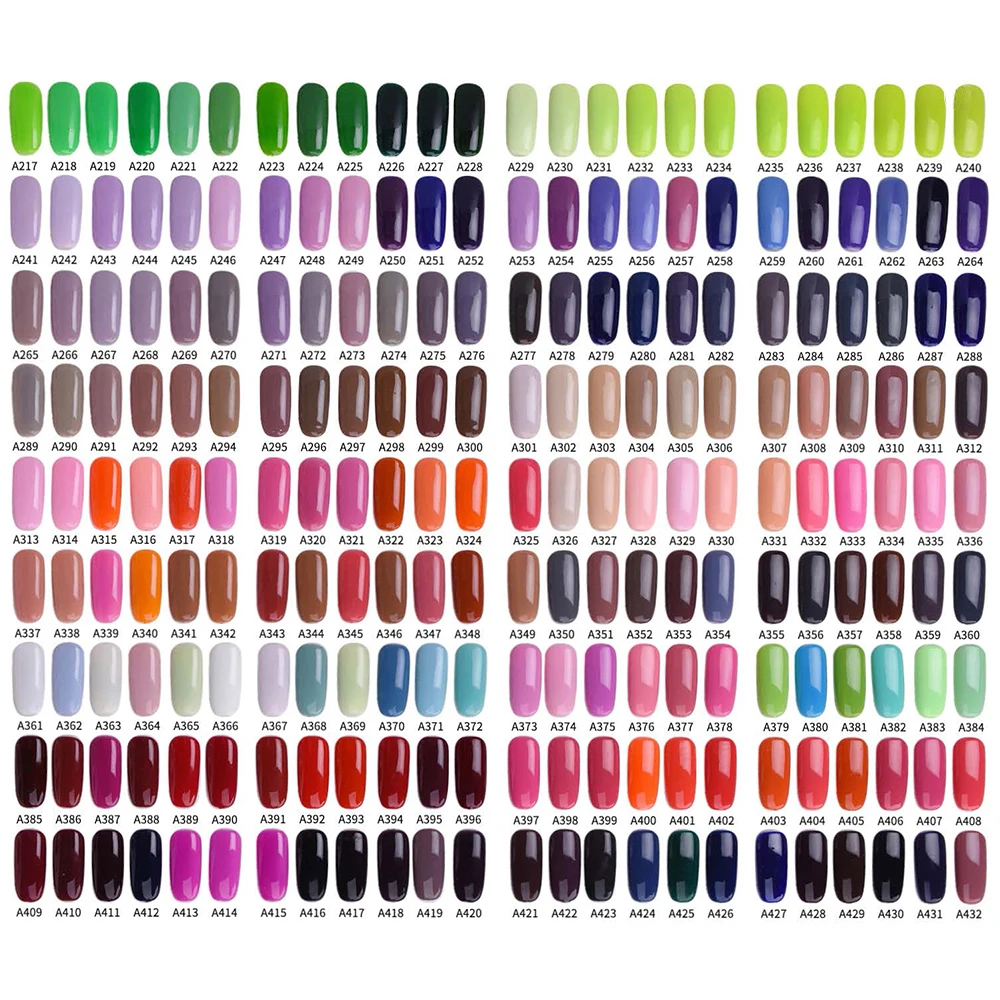 1000+ Colors Private Label Colors Soak Off Led Nails Polish Color Uv