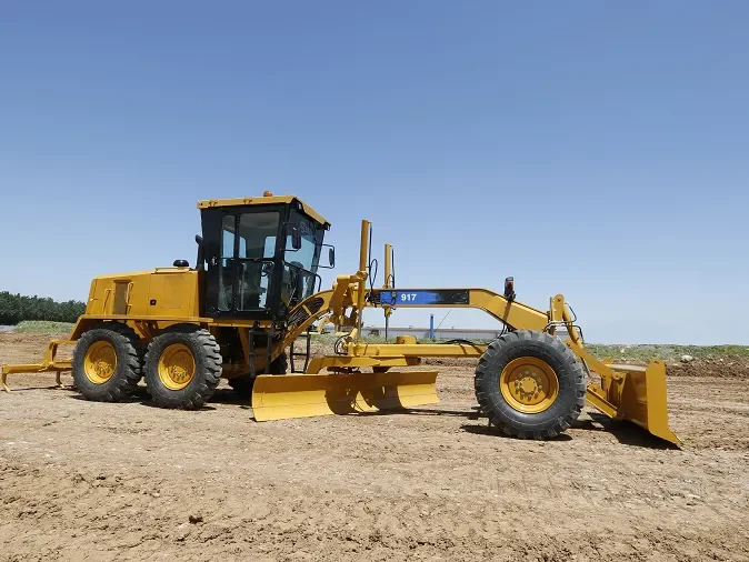 170Hp SEM917 Motor Graders China Rc Tractor Road Wheel Motor Grader Price