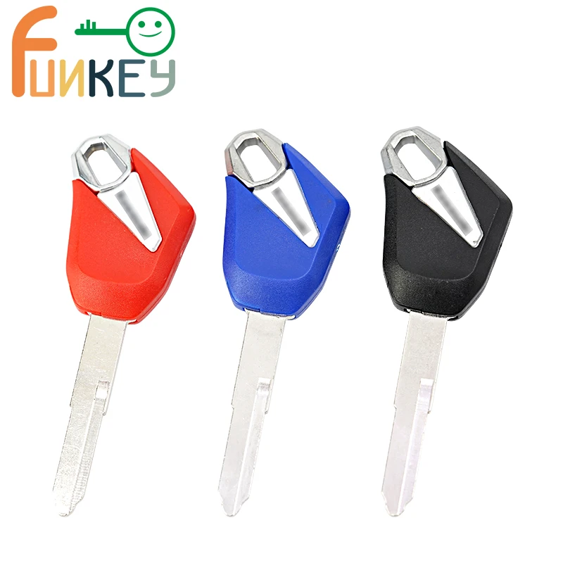 Синий заменяет левый боковой слот Uncut Blade мотоциклетный ключ пустой для KAWASAKI Z-1000 Z 1000 Z1000 2014 2015