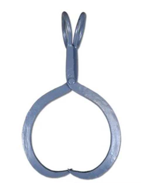 Forge Steel Adjustable Multiple Masonry Freezer Holder Ice Block Clamp Ice Cubic Clip Tongs